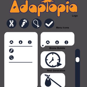 Adaptopia UI (Digital Vector, 2023)