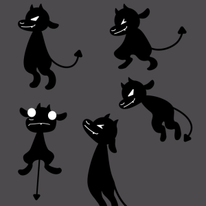 Pocket World Panic Character Poses (Digital Vector, 2025)