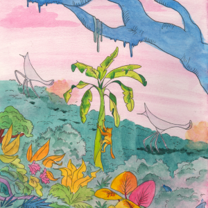 Encounter (Ink & Watercolor, 2022)