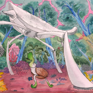 Activation (Ink & Watercolor, 2023)