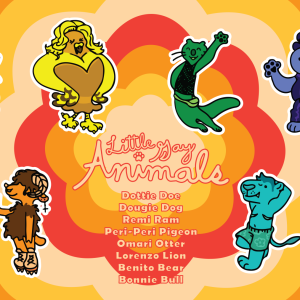 Little Gay Animals (Digital Raster, 2023)