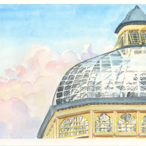 Rawlings Conservatory (Watercolor, 2022)