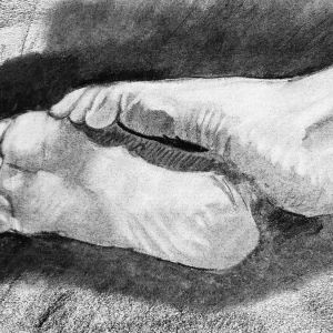 Feet (Charcoal, 2022)