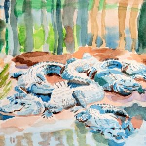 John Singer Sargent Study (Watercolor, 2022)