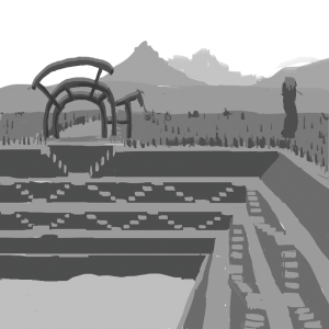 Arena Concept (Digital Raster, 2024)
