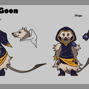 KPG Goon Ref Sheet (Digital Raster, 2024)